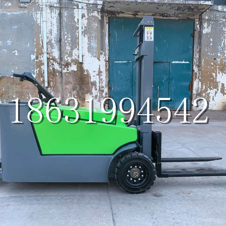 云南省小型电动叉车1吨2吨步行站驾式电瓶堆高充电装卸车液压升降车铲车